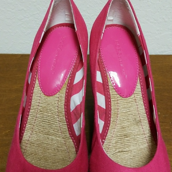 BCBG Pink Wedges - Picture 5 of 7